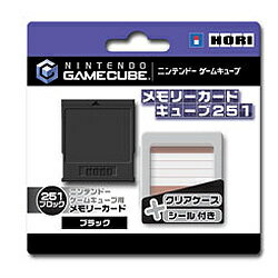 【訳あり】【送料無料】【中古】GC ゲームキューブ メモリーカードキューブ251 ブラック ホリ