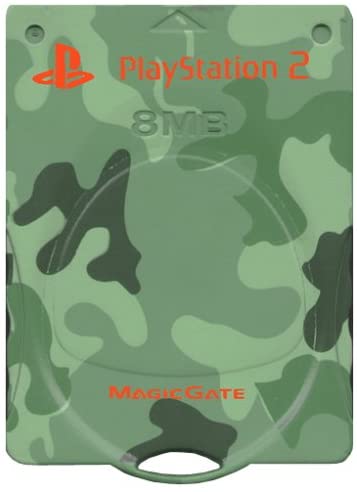 【送料無料】【中古】PS2 プレイステーション2 PlayStation2専用 MEMORY CARD アーミーペイント メモリーカード MAGIC GATE 迷彩