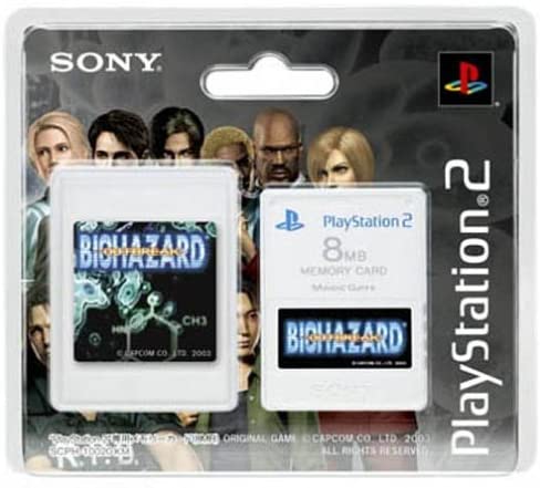 中古 PS2プレイステーション2PlayStaion2専用メモリーカード(8MB)PremiumSeriesBIOHAZA