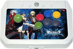 【送料無料】【中古】Xbox 360 BLAZBLUE(ブレイブルー)対応スティック(「インストラクションカード」「特製キャラクターシール」同梱)（箱付き）