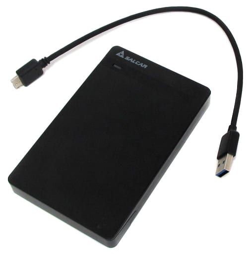 【送料無料】【中古】PC Salcar USB3.0 2.5インチ HDD/SSDケース