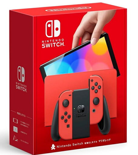 【送料無料】【中古】Nintendo Switch (有機ELモデル) マリオレッド(箱説付き) 【送料無料】【中古】Nintendo Switch (有機ELモデル) マリオレッド(箱説付き)