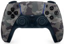 【送料無料】【中古】PS5 PlayStation 5 【純正品】DualSense ワイヤレスコントローラー グレー カモフラージュ CFI-ZCT1J06