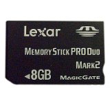 【送料無料】【中古】PSP Lexar レキサー メモリースティック Pro Duo 8GB 本体