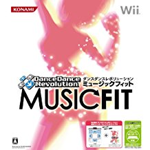 【送料無料】【中古】Wii ダンスダンスレボリューション ミュージックフィット(マット同梱版) コン ...