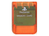 【送料無料】【中古】PS メモリーカード キャンディーオレンジ プレイステーション用 本体 プレステ