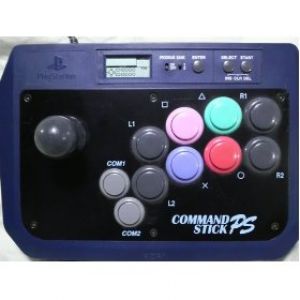 【送料無料】【中古】PS プレイステーション コマンドスティックPS(箱付き)