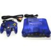 【送料無料】【中古】N64 任天堂64 NINTENDO64 本体 ミッドナイトブルー （コントローラー ケーブル付き）色ランダム