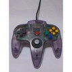 【送料無料】【中古】N64 任天堂64 コントローラーBros.クリアーパープル N64 ブロス