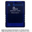 【送料無料】【中古】PS2 プレイステーション2 PlayStation 2専用メモリーカード (8MB) ミッドナイト・ブルー 本体 ソニー純正品