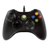 【送料無料】【中古】XBOX360 有線 コントローラー リキッドブラック マイクロソフト