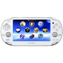 【訳あり】【送料無料】【中古】PlayStation Vita Wi‐Fiモデル クリスタル ホワイト (PCH-1000 ZA02) 本体 ヴィータ