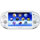 【訳あり】【送料無料】【中古】PlayStation Vita ヴィータ 3G/Wi‐Fiモデル クリスタル・ホワイト (限定版) (PCH-1100 AB02...