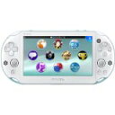【送料無料】【中古】PlayStation Vita Wi-Fiモデル ライトブルー/ホワイト (PCH-2000ZA14) 本体 ヴィータ