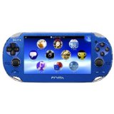 【送料無料】【中古】PlayStation Vita (プレイステーション ヴィータ) サファイア・ ...