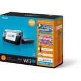 【送料無料】【中古】Wii U すぐに遊べるファミリープレミアムセット(クロ) 黒 任天堂（マリオU、パーティーU内蔵）…