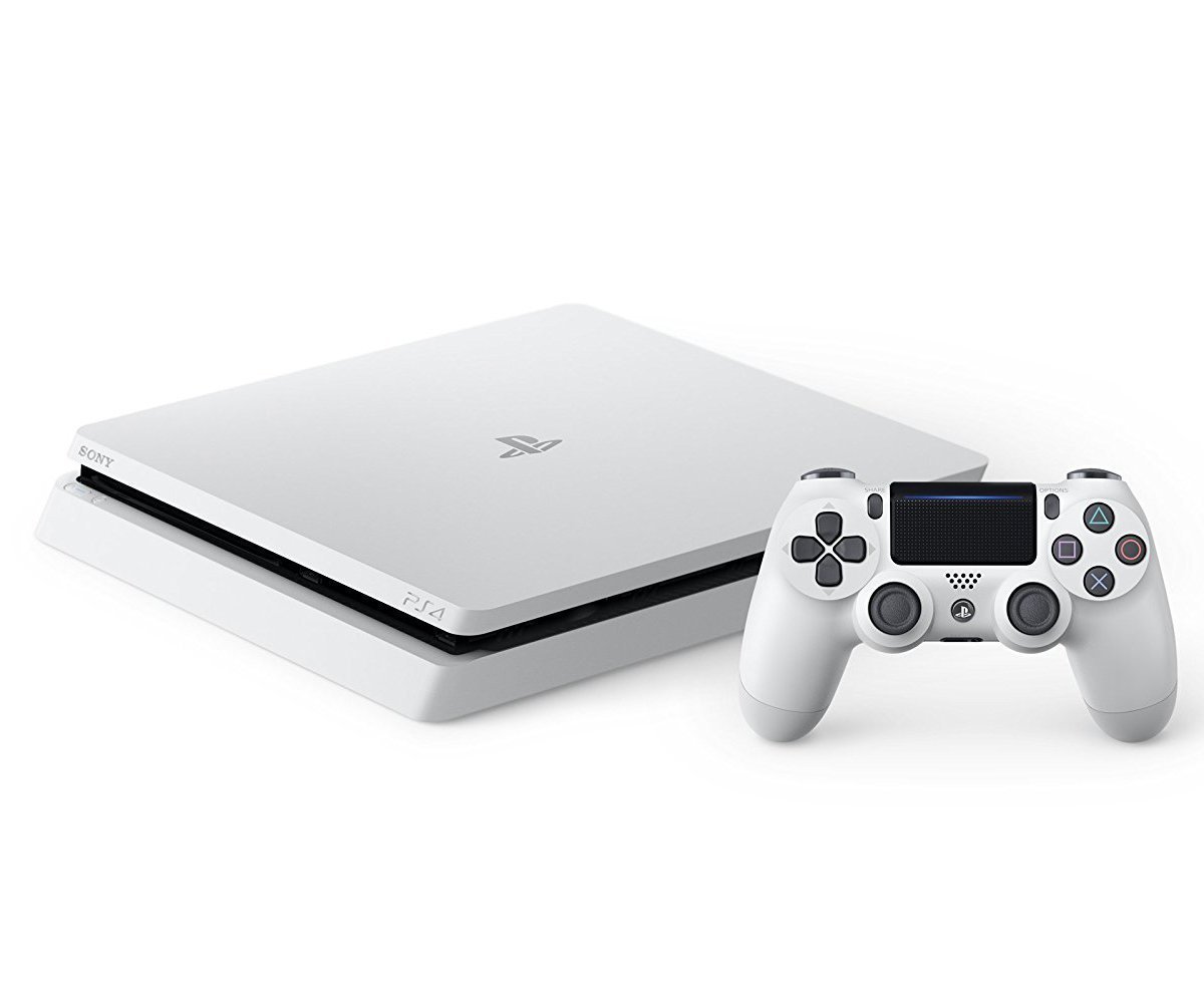 【送料無料】【中古】PS4 PlayStation 4 グレイシャー ホワイト 1TB (CUH-2100BB02)