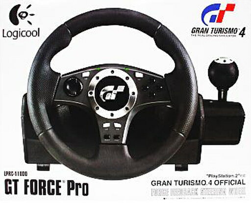 【送料無料】【中古】PS2 プレイステーション2 GT Force Pro コントローラー プレステ2 （箱付き）