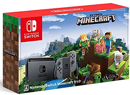 【ソフトなし】【送料無料】【中古】Nintendo Switch Minecraft (マインクラフト) セット （箱説付き）