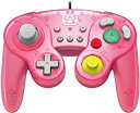 【訳あり】【送料無料】【中古】Nintendo Switch ホリ クラシックコントローラー for Nintendo Switch ピーチ