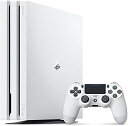 【送料無料】【中古】PS4 PlayStation 4 Pro グレイシャー ホワイト 1TB (CUH-7000BB02)（箱付き）