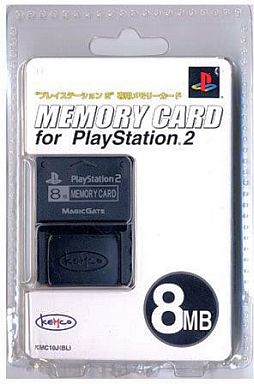 【送料無料】【中古】PS2 プレイステーション2 メモリーカード(黒)for PlayStation2 マジックゲイト コトブキシステ…