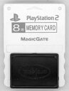 【送料無料】【中古】PS プレイステーション メモリーカード(白)for PlayStation2 マジックゲイト コトブキシステム ミルキーホワイト