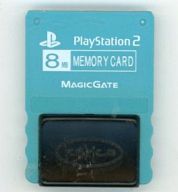 【送料無料】【中古】PS2 プレイステーション2 メモリーカード(トルコブルー)for PlayStation2 マジックゲイト コトブキシステム