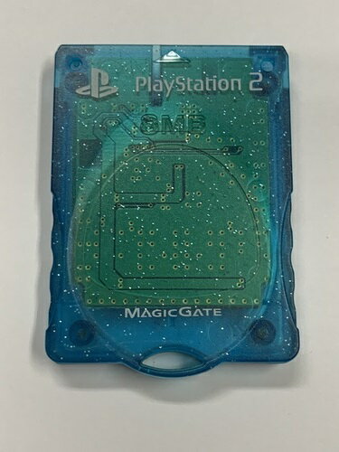 【送料無料】【中古】PS2 プレイステーション2 PlayStation2専用 MEMORY CARD スパークリングブルー メモリーカード …