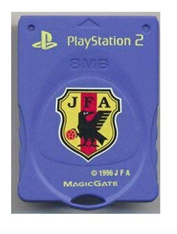 【送料無料】【中古】PS2 PlayStation2専用 財団法人日本サッカー協会公認 サッカー日本代表 JFA MAGIC GATE PS2メモリーカード (8M)