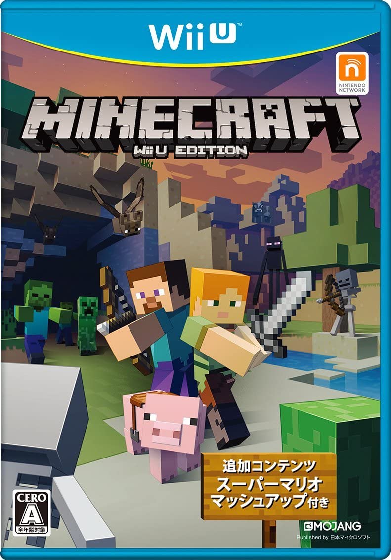 yzyÁzWii U MINECRAFT: Wii U EDITION }CNtg