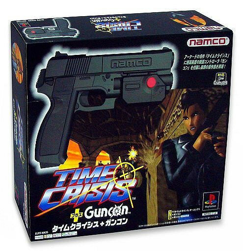 【送料無料】【中古】PS プレイステーション タイムクライシス ガンコン同梱版 (箱説付き)