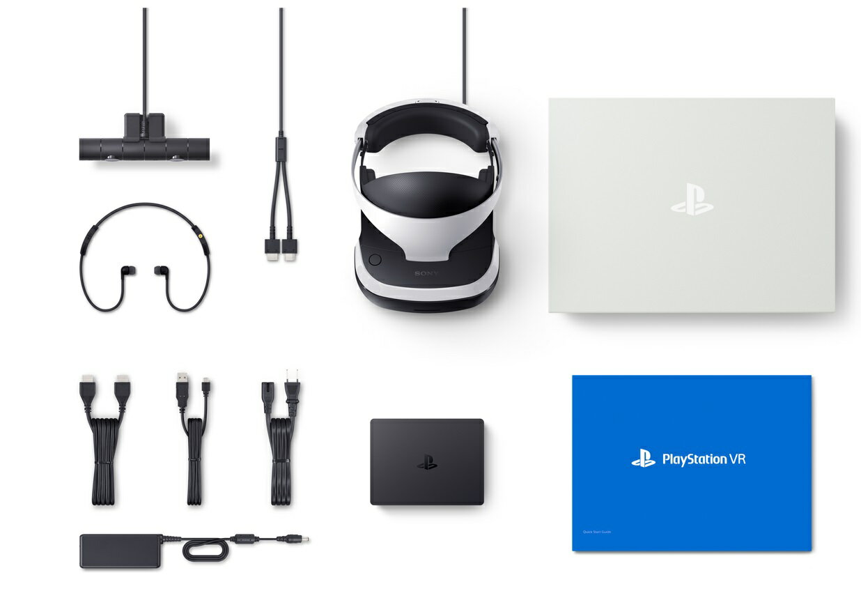 【送料無料】【中古】PS4 PlayStation 4 PlayStation VR PlayStation Camera 同梱版 CUH-ZVR2 CUHJ-16003 カメラ バーチャル（箱説付き）
