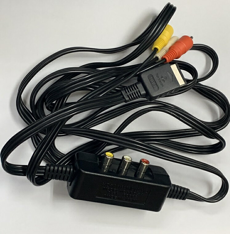 【送料無料】【中古】PS プレイステーション セレクター付きAVケーブル PS ホリ ケーブル SLPH-00089 (箱付き)