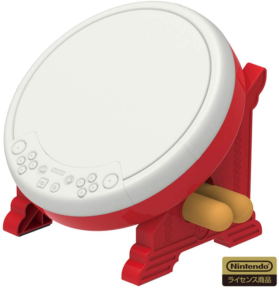 【送料無料】【中古】Nintendo Switch 【任天堂ライセンス商品】太鼓の達人専用コントローラー 「太鼓とバチ for Nintendo Switch」(箱説付き)