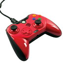 【送料無料】【中古】Xbox 360 Pro Controller for Xbox 360/PC レッド[MCX-GP-MC-PRO-RD] マッドキャッツ コントロ…