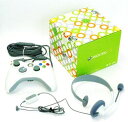 【送料無料】【中古】Xbox 360 アクセサリーセット USBケーブルコントローラー ヘッドホン(箱説付き)