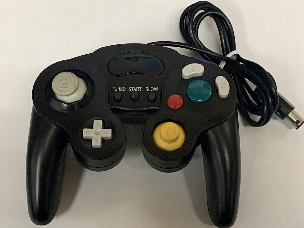 【送料無料】【中古】GC ゲームキューブ コントローラー 互換品 色はランダム出荷