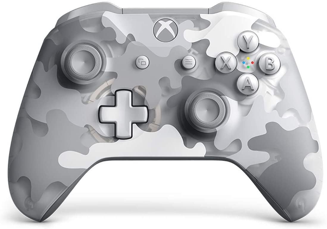 【送料無料】【中古】Xbox Microsoft Xbox One ワイヤレスゲームコントローラー Arctic Camo スペシャルエディション WL3-00181