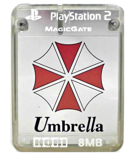 【送料無料】【中古】PS2 プレイステーション2 バイオハザード アウトブレイク アンブレラ メモリーカード8MB ホリ