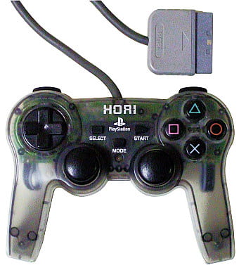 【送料無料】【中古】PS プレイステーション マルチアナログパッド クリアグレー ホリ