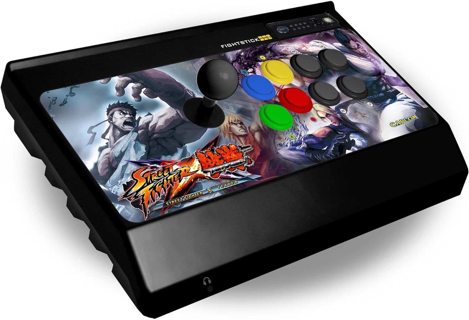 【送料無料】【中古】Xbox 360 STREET FIGHTER x 鉄拳 アーケード ファイトスティック プロ クロスデザイン for Xbox360 Mad Catz（箱付き）