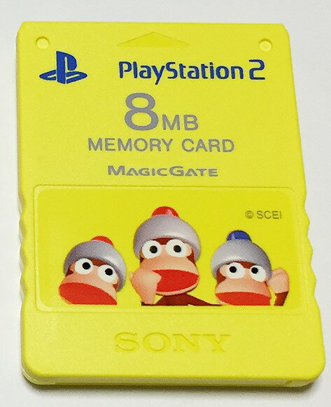 【送料無料】【中古】PS2 プレイステーション2 PlayStaion 2専用メモリーカード(8MB) Premium Series サルゲッチュ