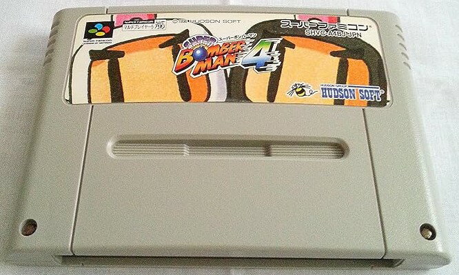 【送料無料】【中古】SFC スーパーファミコン スーパーボンバーマン4