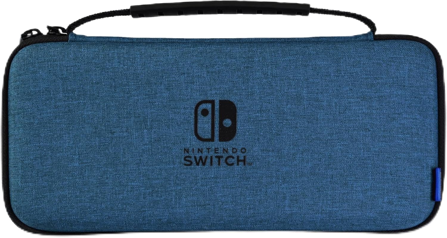 【送料無料】【中古】Nintendo Switch スリムハードポーチ プラス for Nintendo Switch ブルー【Nintendo Switch 有機ELモデル対応】