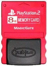【送料無料】【中古】PS2 プレイステーション2 メモリーカード(赤)for PlayStation2 マジックゲイト コトブキシステム レッド
