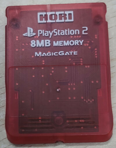 【送料無料】【中古】PS2 プレイステーション2 PlayStation2専用 メモリーカード8MB クリアレッド ホリ 【送料無料】【中古】PS2 プレイステーション2 PlayStation2専用 メモリーカード8MB クリアレッド ホリ