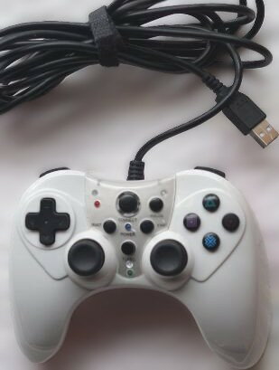 【送料無料】【中古】PS3 プレイステーション3 コントローラー ホワイト ANS-GE002WH