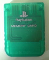 【訳あり】【輸入版】【送料無料】【新品】PS メモリーカード エメラルド プレイステーション用 プレステ