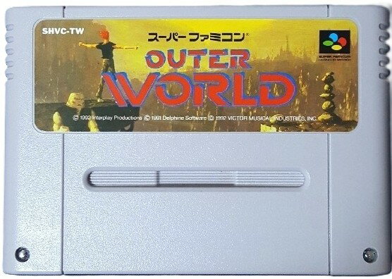 【送料無料】【中古】SFC スーパーファミコン アウターワールド OUTER WORLD（箱説付き）